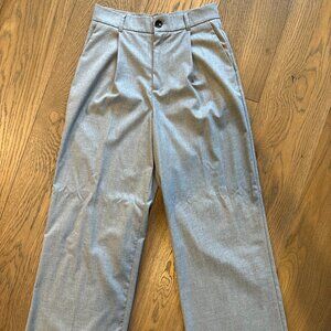 Zara Gray Work Trousers - Small
